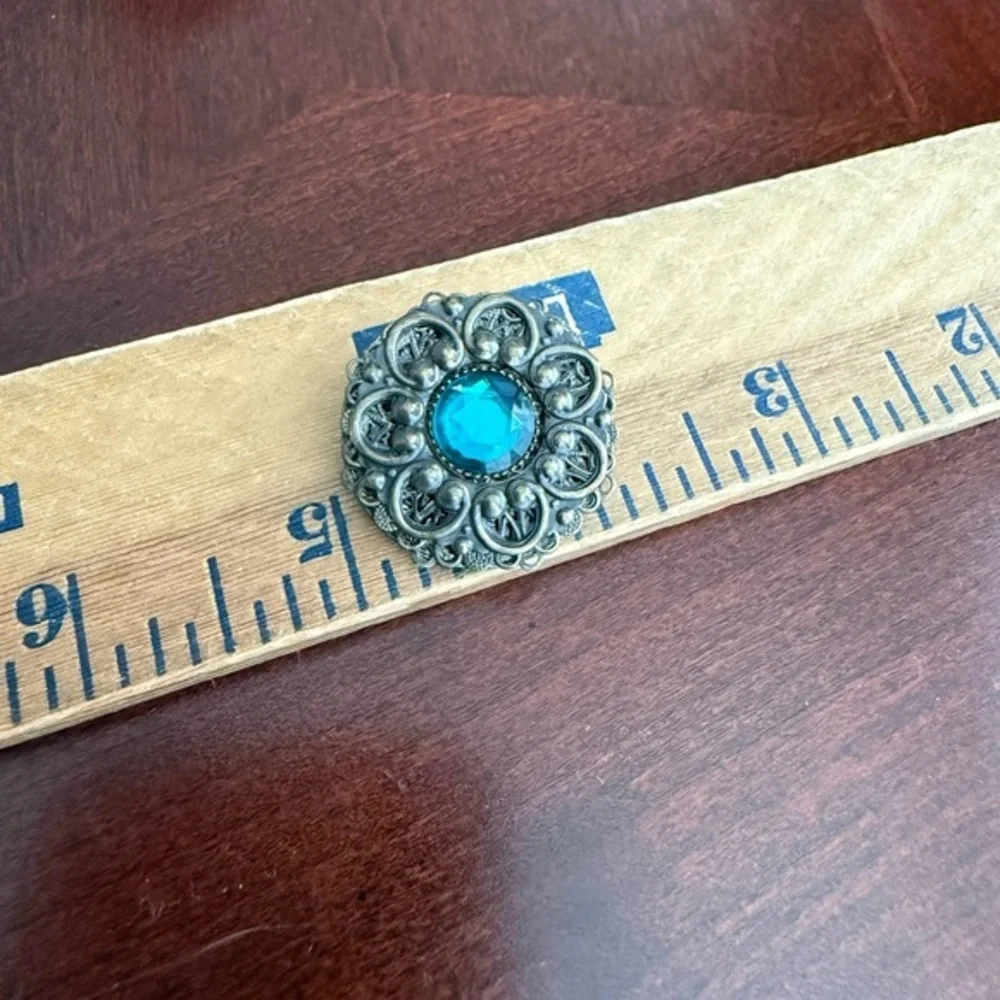 Vintage Stone Brooch